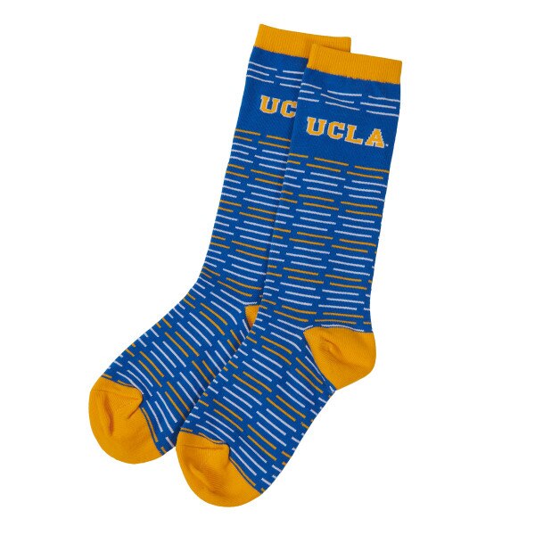 UCLA Block Stripe Socks